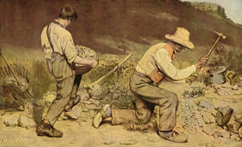 Gustave Courbet Stone Breakers Spain oil painting art